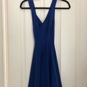 LULUS blue twist dress never worn